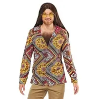 Buttinette Hemd "Hippie-Vintage" für Herren
