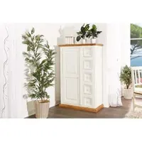 1a Direktimport Original Mexico Schrank, Pinie weiss / honig, Landhausstil shabby Möbel