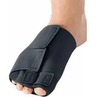 Lohmann & Rauscher ReadyWrap Adaptives Kompressionssystem für die Zehen, rechts 104419 , Größe XL, Umfang: 26,1-28,5 cm, Farbe: schwarz