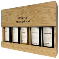 Mouton Cadet Mit Etui 5 Flaschen Réserve Panache - Baron Philippe de Rothschild