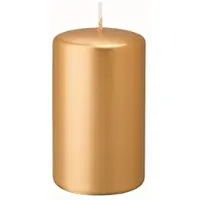 Kopschitz Kerzen Kerzen 4er Set Adventskerzen Gold, 120 x 100 mm, 4 Stück
