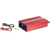 Revolt 1.000W-Kfz-Spannungswandler auf 2x 230 V, USB, 2.000 W Spitzenlast