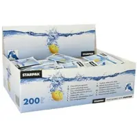 Papstar 1000x Erfrischungstücher Citrustücher feucht einzeln verpackt 14x14cm im Displaykarton