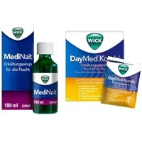 Wick Pharma Wick MediNait Erkältungssirup für die Nacht 180 ml + Wick DayMed