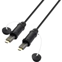 TTL NETWORK HDMI-AAOC-30M-2 - Aktiv Optisches HDMI Kabel (AOC), stahlarmiert, Schutzhülse, 30m