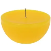 Wiedemann Schwimmkerze "Toscana" Gelb 60/120 mm