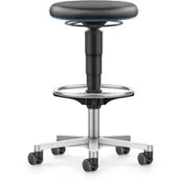 BIMOS Laborhocker 3 9461L Industriehocker mit Fußring frei konfigurierbar
