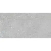 Fineza Abe Treppenfliese grau 30x60 cm matt SCABE36GRR