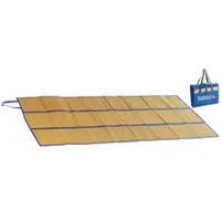 Pearl Faltbare Bast-Strandmatte mit Tragegriffen, 180 x 90 cm