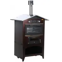 Rossofuoco Holzbackofen für draußen Sedicinoni 80C Country