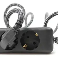 NUD Collection - Extension Cord 3fach-Steckdose, Black Market (TT-91)