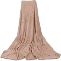 Bestgoodies Mikrofaser Decke Beige 220 x 240 cm