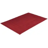 EXKLUSIV HEIMTEXTIL Badvorleger Frottier 700 g/m2 50 x 80 cm Bordeaux