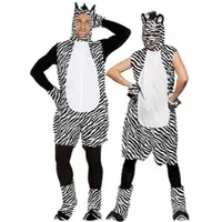 Buttinette Zebrakostüm unisex, kurz