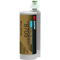 3M Scotch-Weld 2-Komponenten-Konstruktionsklebstoff auf Acrylatbasis für das EPX System DP 8705 NS, Schwarz, 490 ml