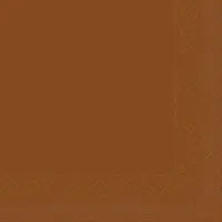 Mank Serviette Tissue Bronze, 33 x 33 cm, 100 Stück