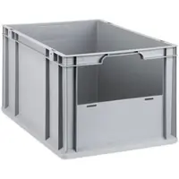 Proregal Eurobox NextGen Insight | HxBxT 32x40x60cm | 65 Liter | Front offen | Eurobehälter, Transportbox, Transportbehälter, Stapelbehälter