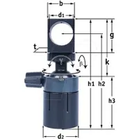 PICOTRONIC PICO 70117851 - Halterung für Lasermodul D=10.3 mm, 1/4'' UNC Innengewinde