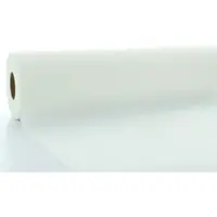 Mank Airlaid Tischdeckenrolle Weiß mit Pearl Coating, 100 cm x 25 m , 1 Stück -