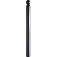 SCHAKE Stilpoller Typ 485FUB, umlegbar + Dreikantverschluß, Ø 82mm + Kugelkopf, beschichtet, mattschwarz
