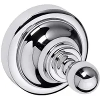 BRILLANTBAD BETRO CHROM Kleiderhaken Messing Chrom 65x65x65 mm für Bad & Küche >> zum Bohren