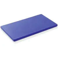 WAS Germany - HACCP Schneidbrett, 60 x 40 x 2 cm, blau, Polyethylen