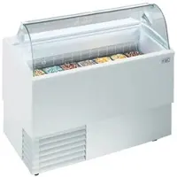 ISA Speiseeisvitrine ISETTA TP LX 7R, 432 Liter, RAL 9003 (Signalweiß)