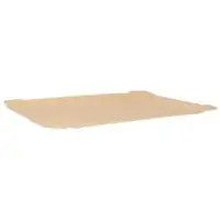 Verive Pappteller eckig, braun, 21 x 30 cm 402601 , 1 Karton = 2 Packungen à 125 Stück
