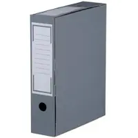 VEPATIM 20x Archiv-Ablagebox 315x76x260mm wiederverschließbar anthrazit
