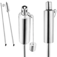 Gardebruk Öl-Fackel 6er-Set Edelstahl 115cm