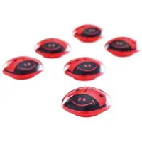 MAGNETOPLAN Magnete Käfer rot-schwarz