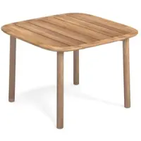 Emu - Twins Gartenesstisch, Teak, 105 x 105 cm