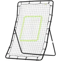 HOMCOM Kickback Rebounde Schwarz 75x126cm