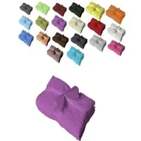 EXKLUSIV HEIMTEXTIL 4 x Badvorleger 700 g/m2 50 x 80 cm Lila