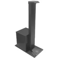 Euraneg GmbH Euraneg Desinfektionssäule mit Fußbedienung, Edelstahl SD115 SD115 , 1 Stück - Edelstahl