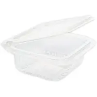 Franz mensch NATURESTAR Bio Salatschalen mit Deckel 423907 , 1 Packung = 50 Stück, 570 ml, 2 cm hoch