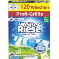 Weißer Riese Universal Pulver Vollwaschmittel, 120 WL WP13U , 1 Packung = 6,5 kg, 120 Waschladungen