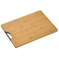 Kesper Schneidebrett mit Griff, Bambus 58134 , 1 Schneidebrett, Maße (B x L x H): 28 x 38 x 1,6 cm
