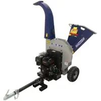 BullMach ZEUS 180 LE - Benzin-Häcksler mit Anhängerkupplung - Loncin 420 cm3 - E-Starter