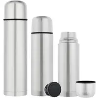 Gräwe Isolierflaschen-Set 3-teilig silber