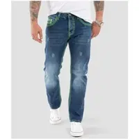 Rock Creek Jeans Comfort Fit dicke Nähte Loose Fit