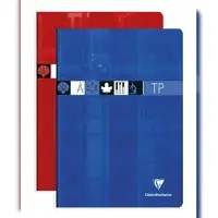 Clairefontaine 10x Heft Technik und Praxis , DIN A4, 40 Blatt, 90g, kariert/blanko - Sortiert 3168C