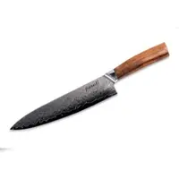 Pasoli -Damast-Chefmesser, Klinge 20 cm