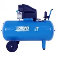 Abac Estoril L30P Fahrbarer Elektroluftkompressor 3-PS-Motor 90 Liter