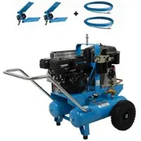 Campagnola MC 658 - KIT Motorkompressor 7 PS + 2 pneumatische Olivenrüttler Tuono Evo