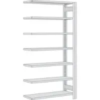Regalwerk BERT Büroregal Anbaufeld HxBxT 2325x875x600mm 7 Fachböden für 6 Ordner