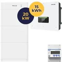 SOFAR SET Solar 20 kW Hybrid-Wechselrichter HYD 20KTL-3PH +1x Solar BTS E15-DS5 15,36 kWh Batteriespeicher