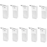 Plock GmbH Seifenspender SemyTop - 10 Armhebel-Dosierspender - 1000 ml - weiß - Kunststoff