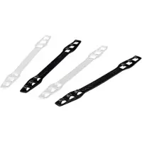 VEPATIM 200x Maskenhalter Maskenbandverlängerung 3-stufig verstellbar weiß schwarz