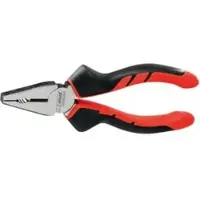 Holex Vanadium-Kombizange blank mit 2K-Griffhüllen Länge 160 mm